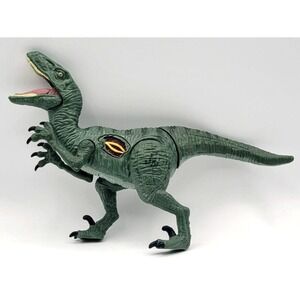 JURASSIC WORLD GROWLER VELOCIRAPTOR CHARLIE DINOSAUR ACTION FIGURE NEW BATTERIES